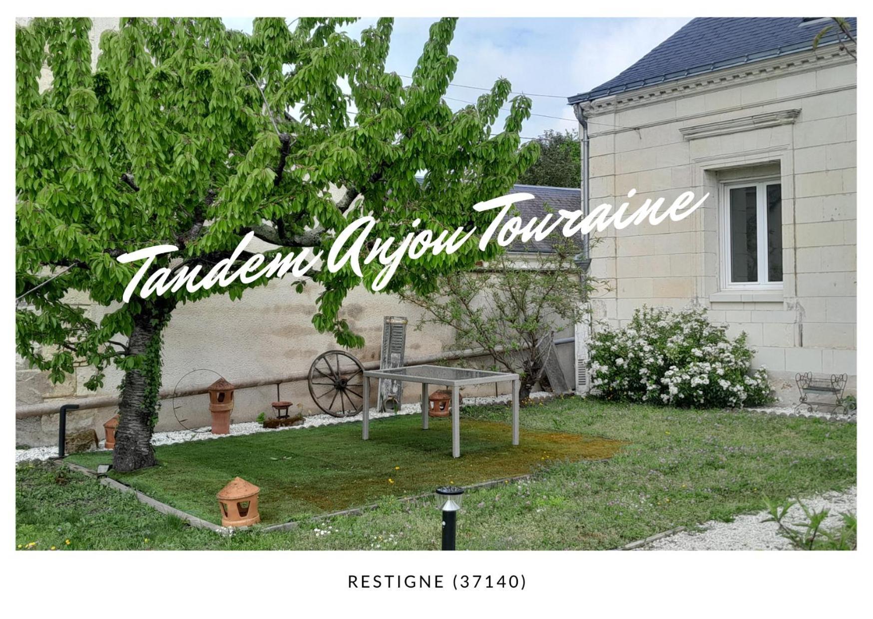 Tandem Anjou Touraine Villa Restigné Eksteriør bilde